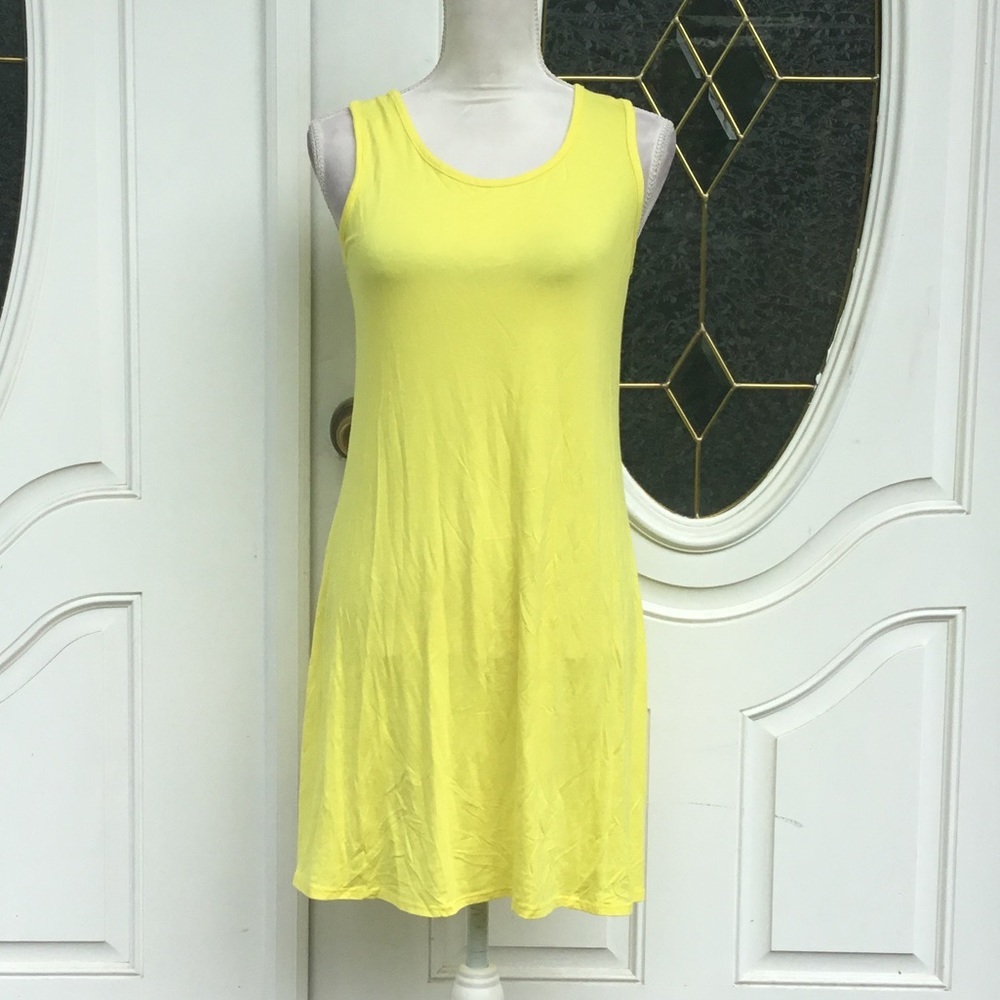 Olivia Rae yellow summer dress